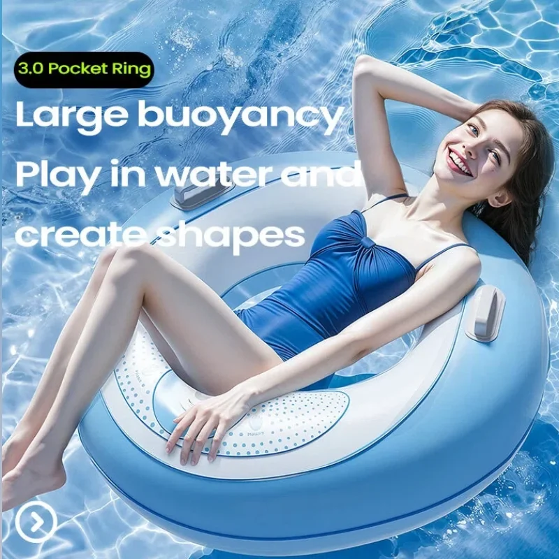 Dwuuchwytowy dmuchany koło do – Pool Float Ring Inflatable recenzja i cena