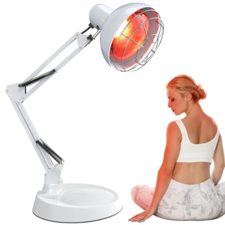 

Near Infrared Lamp, Infrared Therapy Bulb Heat Lamp Red Light Therapy for Body Joint Pain and Muscle Aches Infrared Light Home