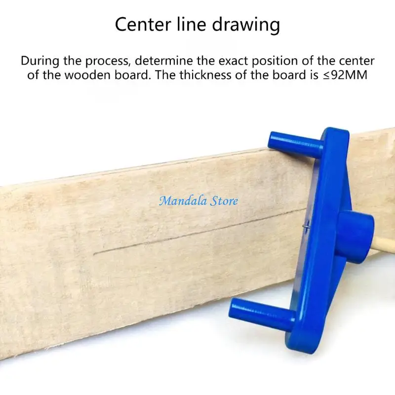 U2JC Double ABS Center Finder for Exact Centers Marking Suitable for DIY Projects