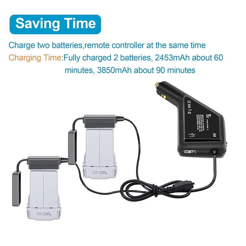 3 In 1 Car Charger …