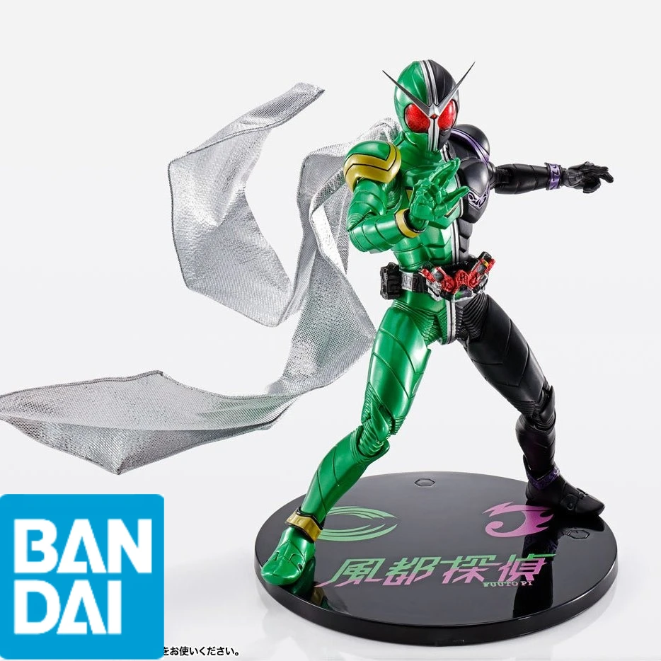 

S.H.Figuarts True Bone Sculpture Method Kamen Rider Double Rider Gale Ace Form Fuuto Detective Action Figures Gift Model Toy