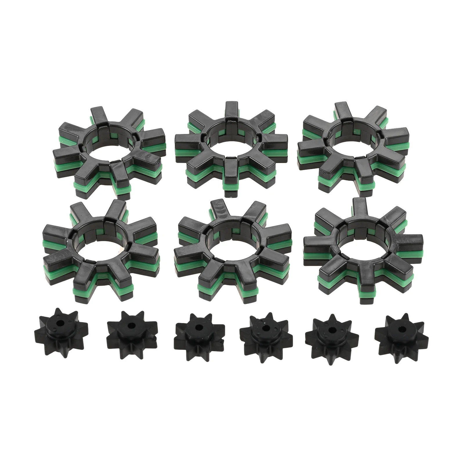 6Pcs Column Steering Motor Ring Gear Elastic Coupling Gear 45254-28040 For Toyota Camry corolla Lexus Levin Alphard Car Parts