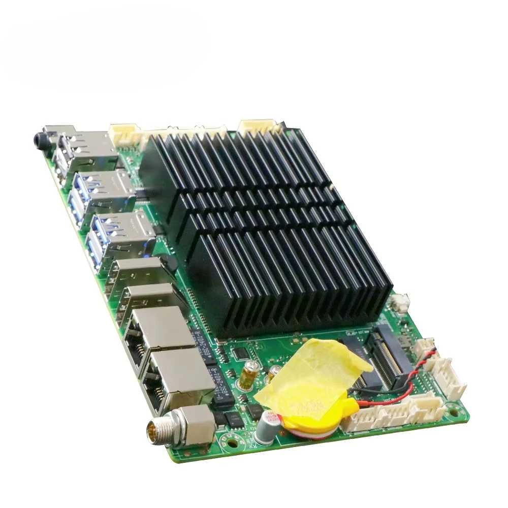 J6412 Motherboard DDR4 RAM CPU Board M.2 Port  Chipset ITX Form Factor Single Memory Channel SATA Hard Integrated