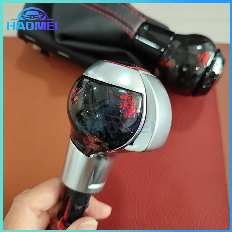 Shift Gear Knob Suitable For Audi A3 S3 RS3 Q3 S6 RS6 A4 A5 A7 Passat B7 Golf 7 GTI CC, Automatic Shift Lever,Car Accessories