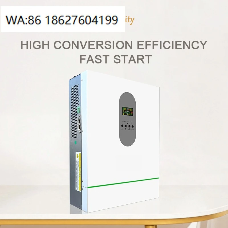 

11KW Hybrid Solar Inverter Lead Acid Lithium Battery 90-280V AC Single Dual Phase Pure Sine Wave