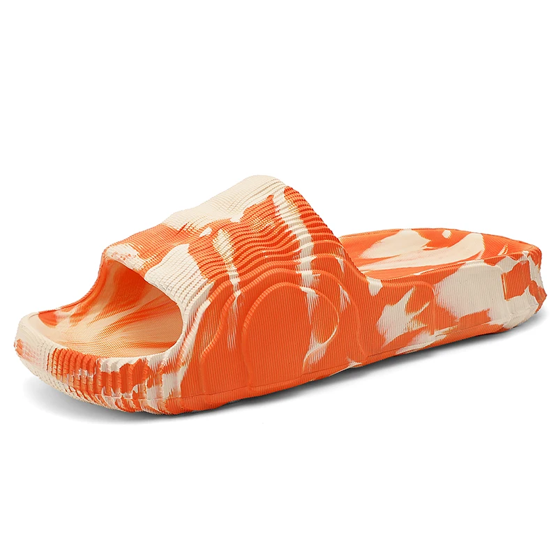 

Summer Unisex Bringing Wavy Ye Slides Slip On Breathable Water Beach Sandals Lightweight Summer Ye Slippers Plus Size 35-46