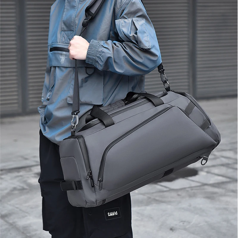 

Large-Capacity Unisex Travel Bag - Stylish Handheld Gym Bag & Premium Lightweight Handheld, Shoulder-Carry & Backpack
