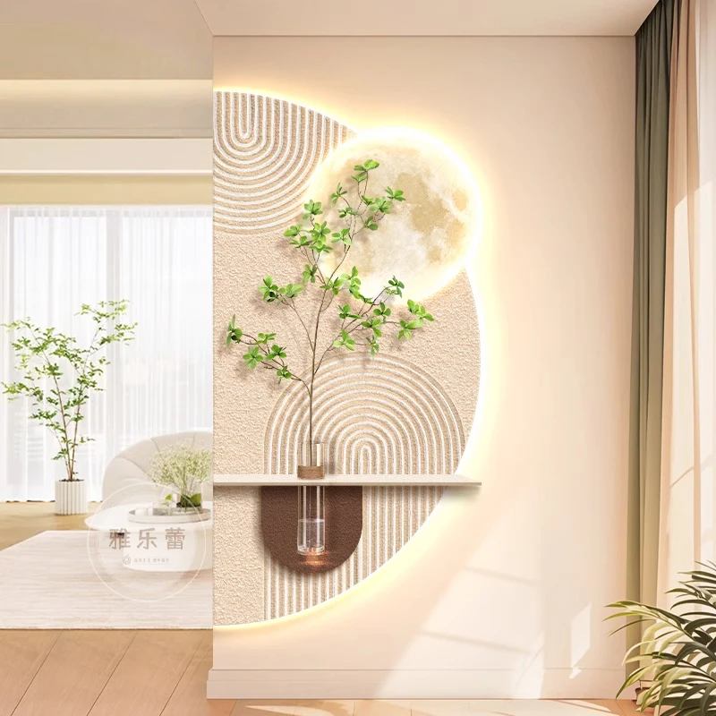 

Гидропонные зеленые растения, крыльцо, декоративная живопись, французский кремовый ветер, луна, песчаник, вход, коридор, проход, настенная подвесная картина