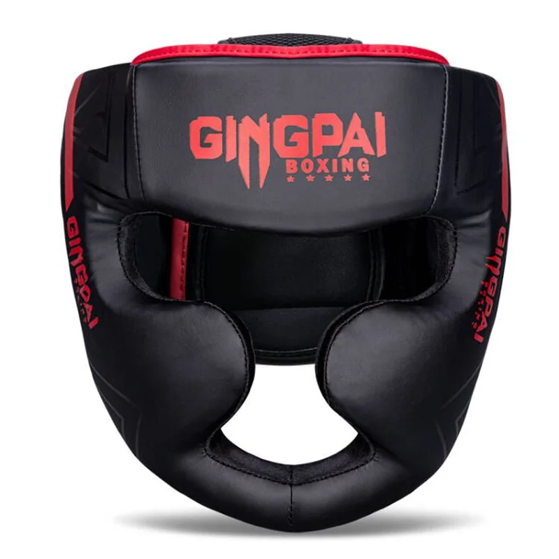 Kickbokshelm Karate Muay Thai Guantes De Boxeo Gratis gevecht Hoofddeksels MMA Hoofdbeschermer Sanda Training Volwassenen Kinderuitrusting