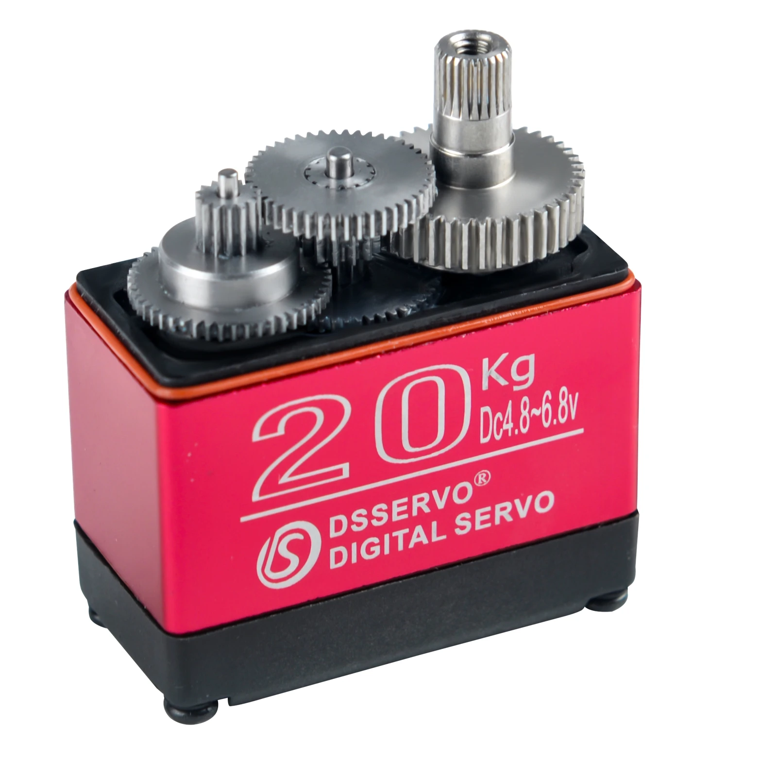 20KG Cyfrowy serwomotor DS3218 Pro 180/270 stopni Metal Gear Servo z ramieniem serwa 25T do 1/8 1/10 RC Car Robot Model DIY Parts