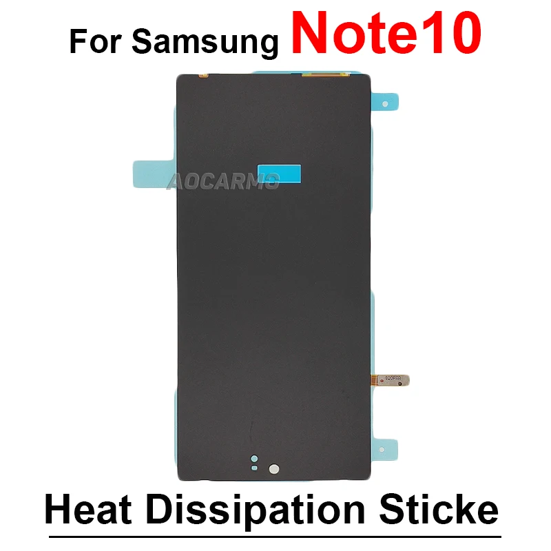 Screen Back Heat Dissipation Sticker Copper Foil For Samsung Galaxy S23 S22 S21 Ultra Note 10 Plus 9 8 Series