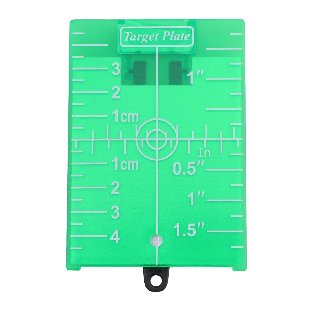 

No Burr Infrared Magnetic Target Plate Green for Laser Lines Level Board Metric Imperial Scale Magnetic Stand Durable