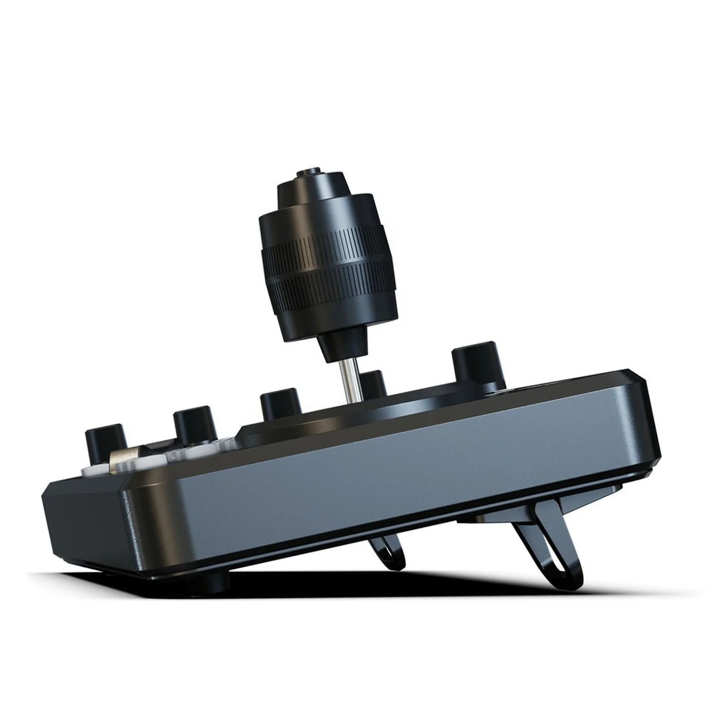 Professional PTZ Camera Controller for Video Conferences 4D Joystick IP Network RS485 & PoE Radio & TV Broadcasting Equipment