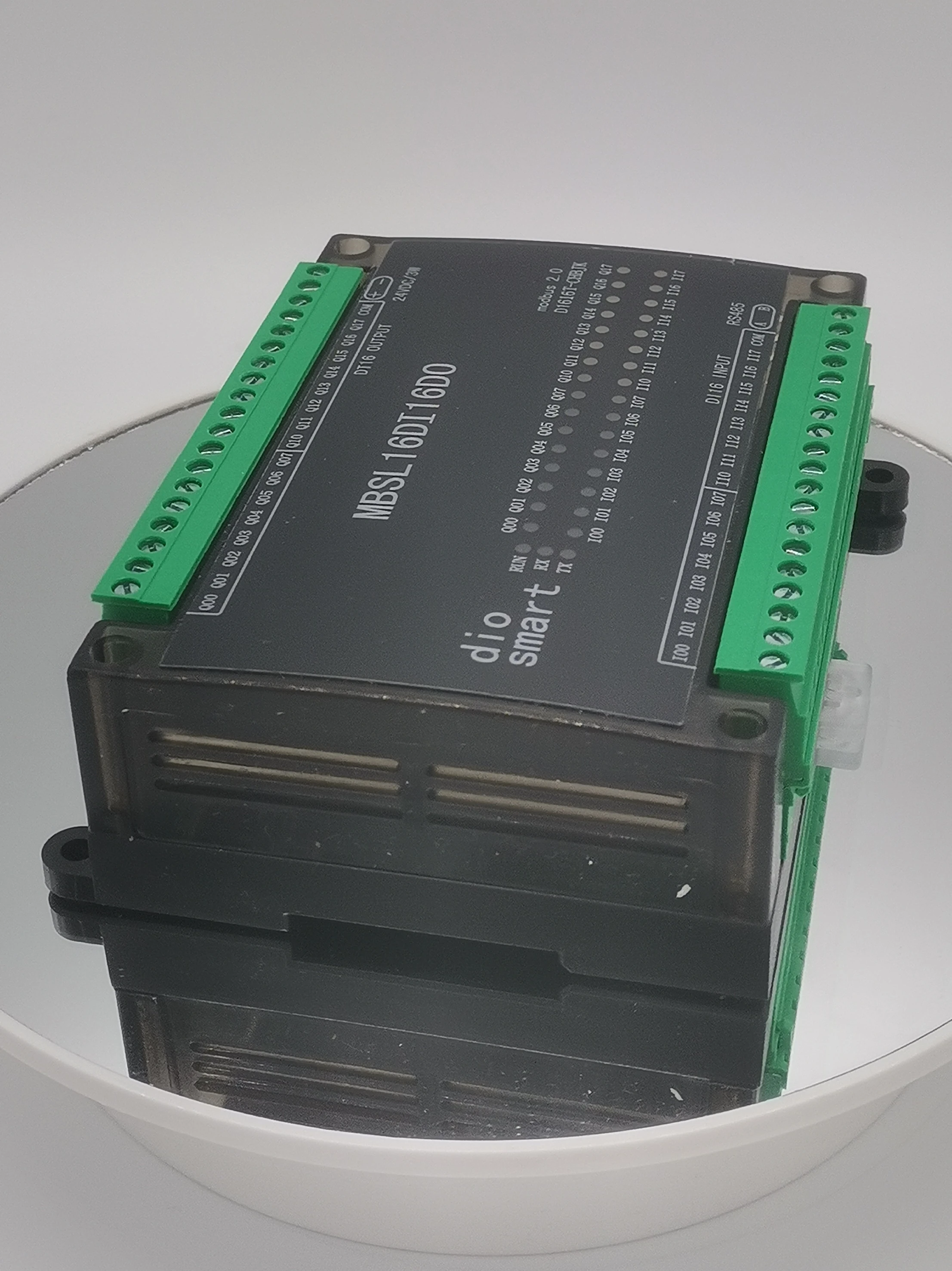 16-cyfrowe izolowane wejście 16-cyfrowy izolowany moduł wyjściowy z tranzystorem Interfejs RS485 Komunikacja Modbus RTU