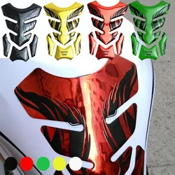 3D Motorcycle Fuel Oil Tank Pad Decal Protector Cover Sticker Universal Silver Red Gold black flame