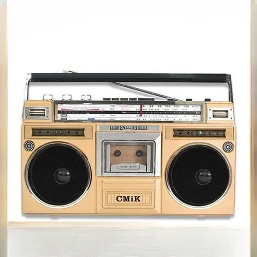 New Arrival Radio Nostalgic Antique Vintage Tape Machine Retro Portable Recorder Play