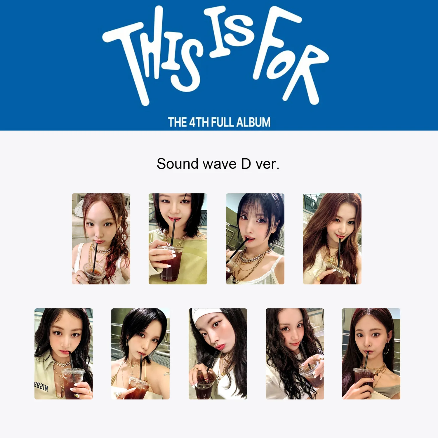 Kpop Idols Regular Fourth Edition „THIS IS FOR“ Small Card Nayeon Jeongyeon Momo Sana Fashion Photo Cards Fan Collection Gift