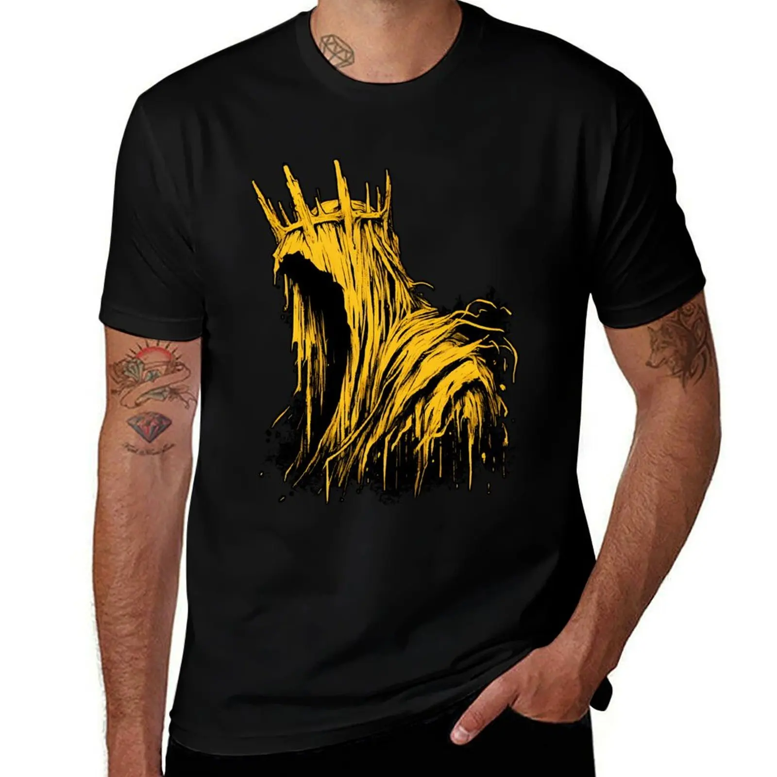 

Hastur The King In Yellow T-Shirt boys whites aesthetic clothes anime t shirts korean fashion men clothings