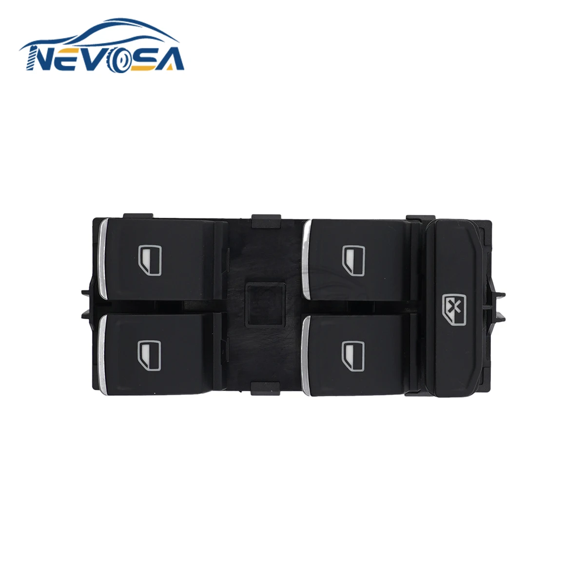 NEVOSA 5G0959857C Driver Side Master Car Window Lifter Control Switch For VW Golf 7 MK7 Touran Tiguan Carfter 5GG959857A