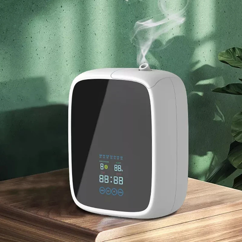 500ml Professional Aroma Diffuser Hotel Air Freshener Wll-mounted Commercial Essential Oil Diffuser Waterless Scent Machine