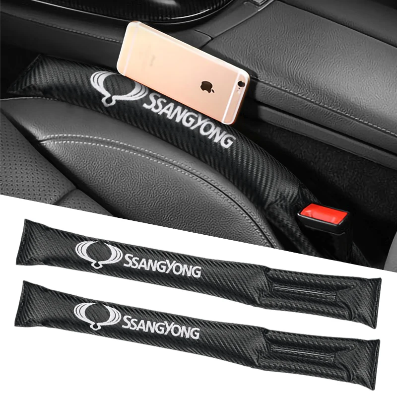 Car Interior Accessories Anti-Slip Mat Silicone Auto Non-Slip Pads For Ssangyong Korando Rexton Kyron Actyon Sport Tivoli Musso