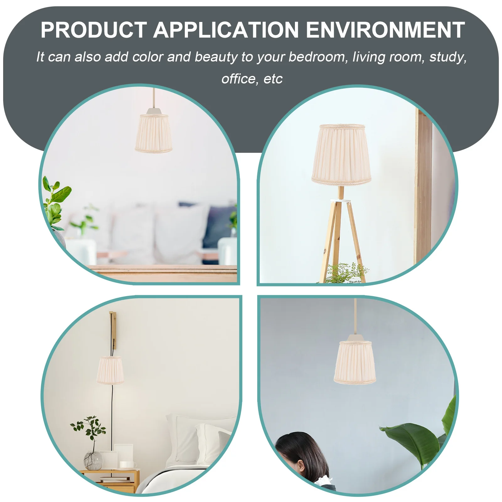 

1Pcs Linen Lampshade Elegant Protective Bedroom Lamp Cover Decorative Table Light Cover Home Lamp Accessory Home Lampshade