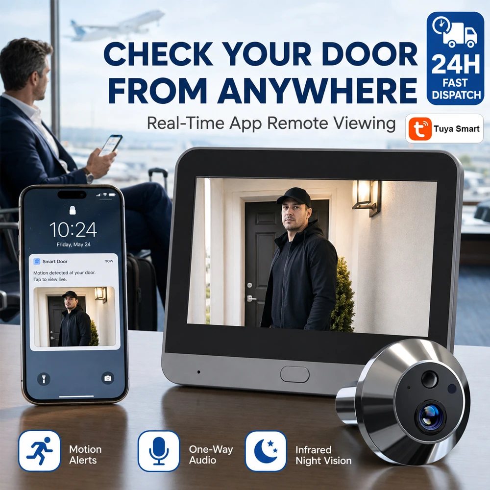 Smart Home Video Doorbell App - Videocitofono Intelligente con Telecamera, Controllo tramite