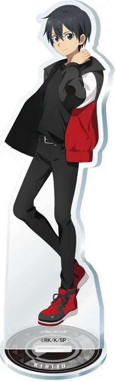 أنيمي كيريتو عمل الشكل دمية ساو كيريجايا كازوتو يوكي Asuna الاكريليك حامل نموذج لوحة تأثيري لعبة للهدايا