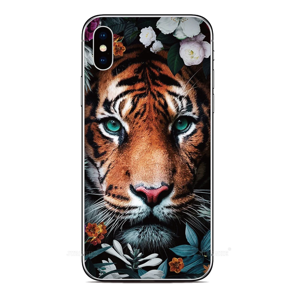 الحيوان النمر الثعلب غطاء ل LG الجناح المخملية K22 K61 K62 K50 K51 K52 K40 Q6 Q7 Stylo 5 6 G8s G8X G6 G7 G8 V50 V60 ThinQ جراب هاتف #4