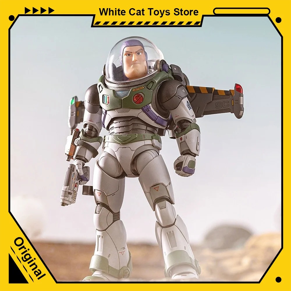 

GONG Toy Story Buzz Lightyear Action Figure Alloy Joints Movable Doll BJD Movie Anime Model Desktop Ornament Collection Toy Gift