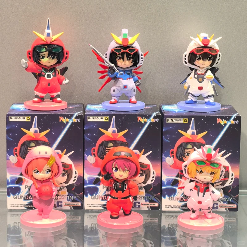 Nouvelle série de vêtements de poupée Gundam Seed Destiny, version Q, boîte mystère, figurine d'anime tendance, jouets de collection surprise