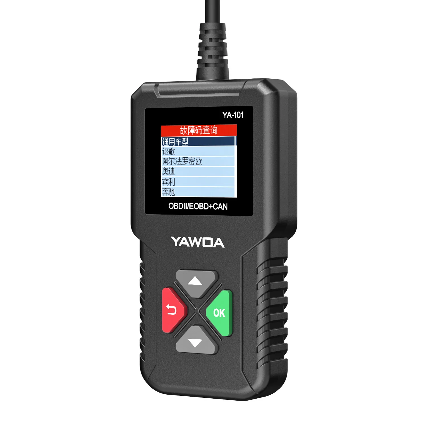 Jdiag Jd101 Auto Diagnostisch Hulpmiddel Codelezer Motorlicht Diagnostisch Hulpmiddel Ya101 Eobd Auteoscanner Met Batterijtest Pk Ad310