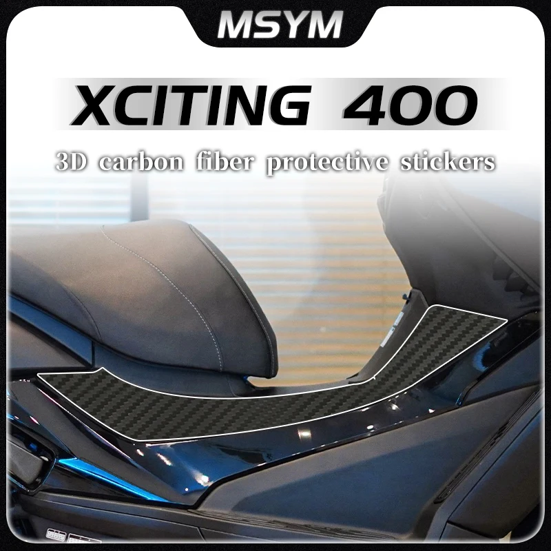 

Motorcycle carbon fiber 3D fuel tank anti scratch and anti-wear protective film accessorie For KYMCO XCTING 400 xcting 400