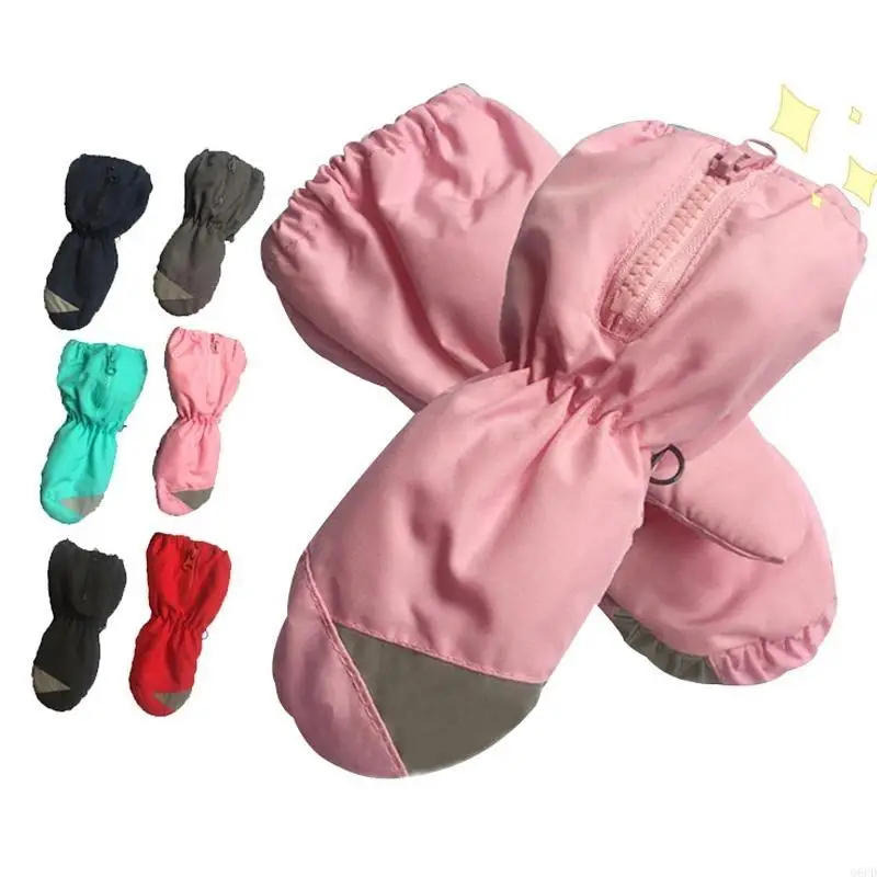 

Kids Winter Warm Ski Gloves Elastic Gloves Waterproof Sport Full Finger Gloves