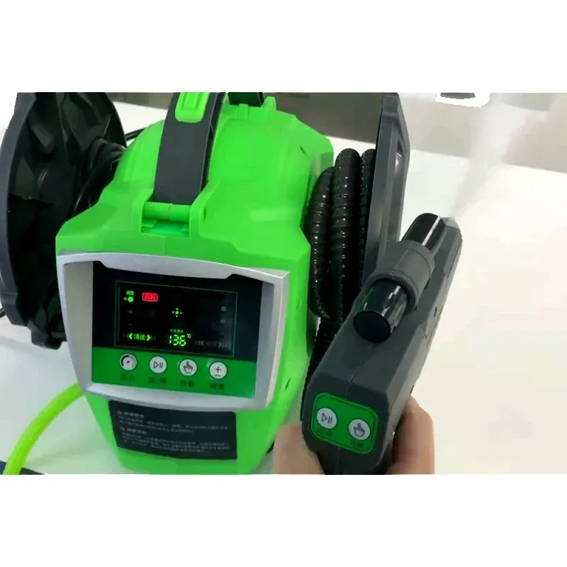 220V C30S High Temperature High Pressure Steam Clear Pulse Ozone Oipeline Oil Fume Air Conditioning Steam Cleaning Machine