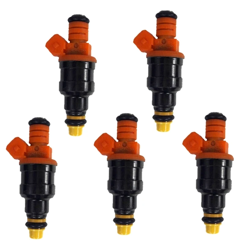 5 PCS 0280150785 Fuel Injector For 1994-1997 Volvo 850 2.3L 2.4L Accessories Turbo New