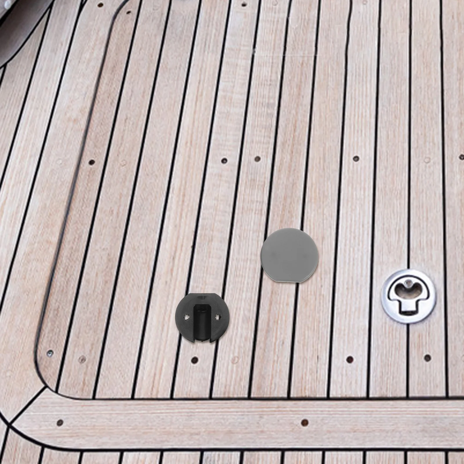 

10 Sets Rv Furniture Corner Brackets Reliable PP Corner Connectors for Wood Shelves Cabinet Braces Small Round Angle Brackets