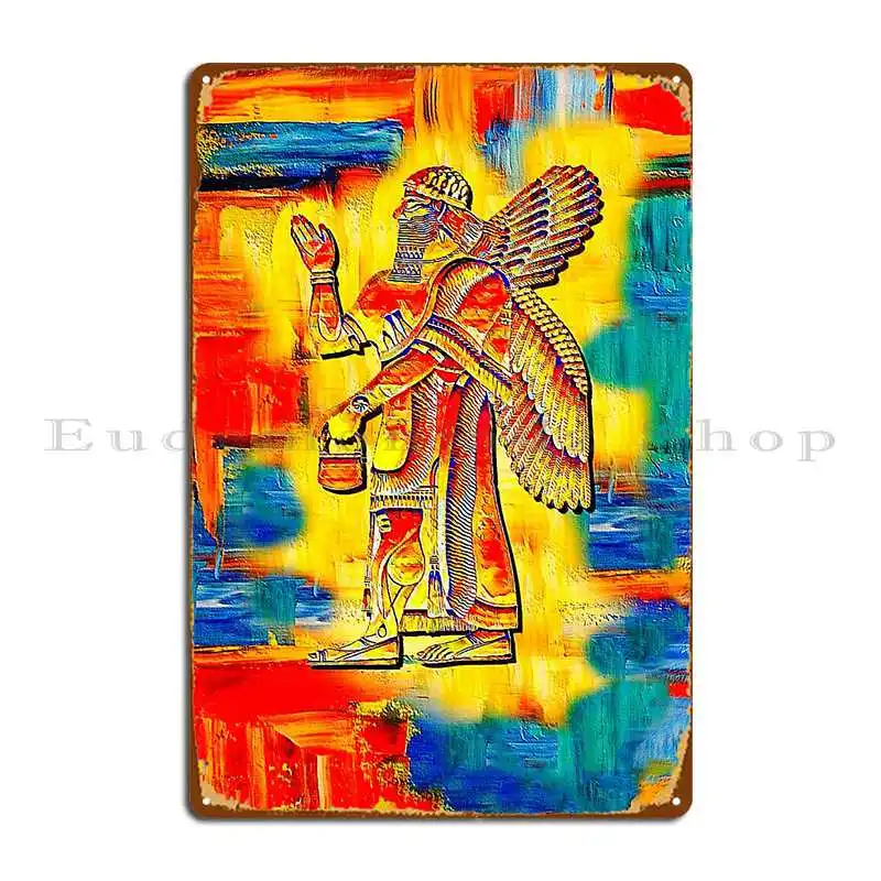 Art Of Anunnaki Metal Sign Garage Plaques Wall Decor Wall Pub Create Designs Tin Sign Poster