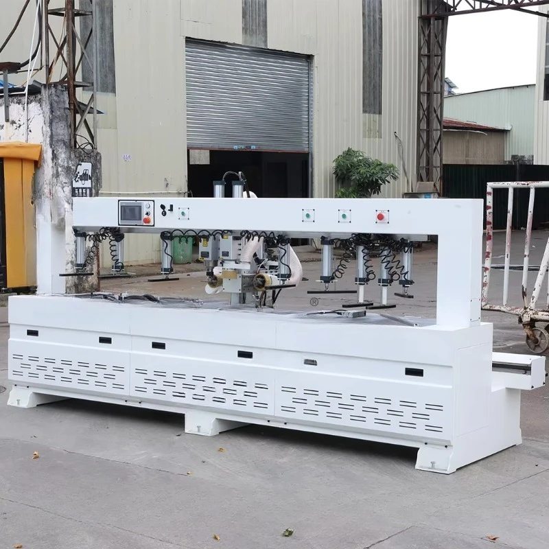 PINLIANG CE Certified 380V 18000r/min Automatic PLC Control System Wood Tenoning Machine with Multi-station Processing