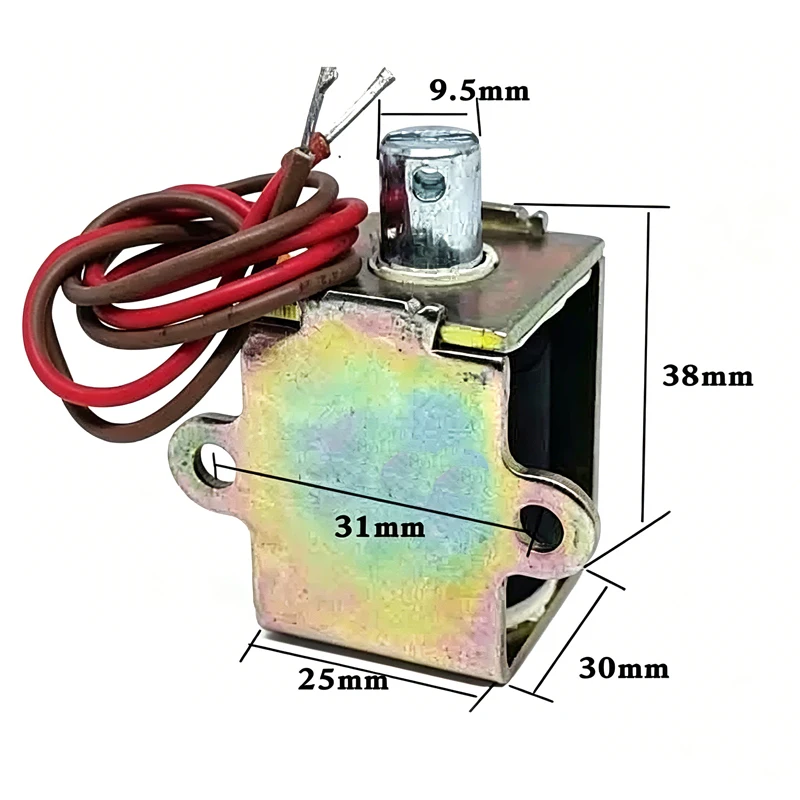 SAL-02 03 AC12V 24V 36V 110V DC12V/DC24V/AC 220V 10mm Stroke 0.3N Force Tubular Electric Solenoid Electromagnet