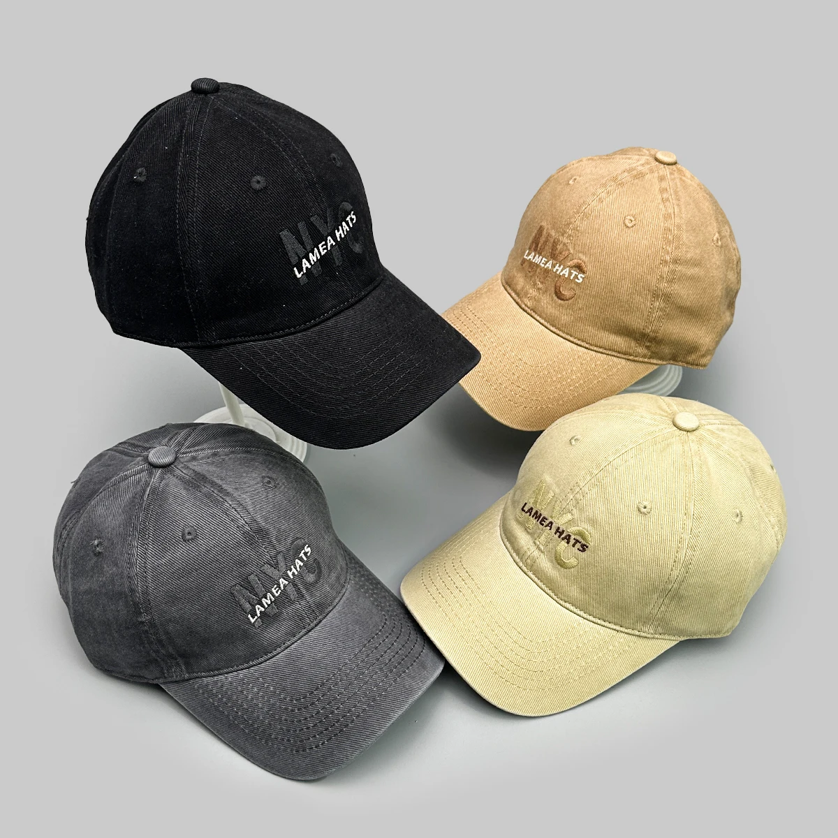 

Korean Street Embroidered NYC Letters Baseball Hats New Men Women Retro Sunshade Casual Versatile Personal Fashion Peaked Caps