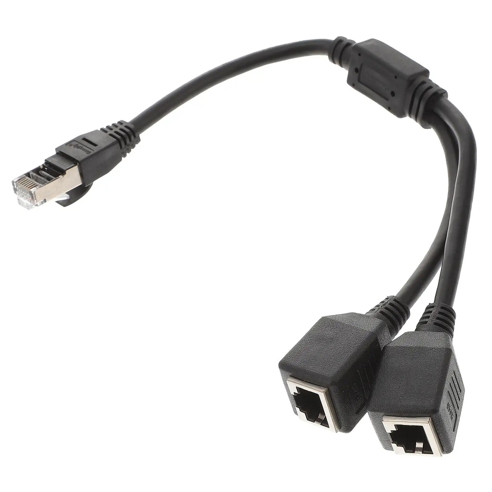 

Earth Wires Dual USB Outlet Splitter Ethernet Adapter Cable Multi Plug Pearlescent
