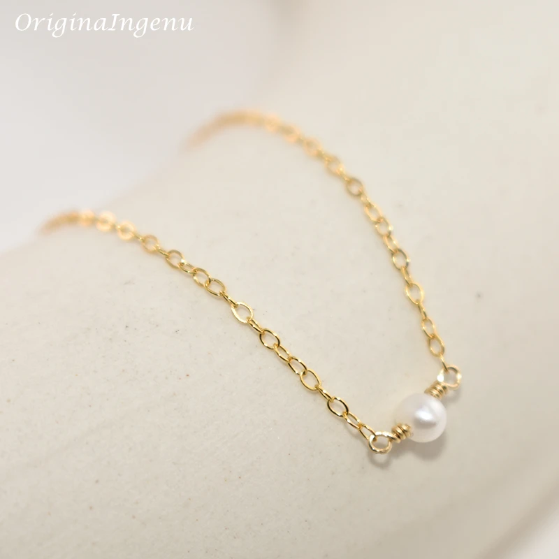 925 Silver Naturel Pearl Bangles Indian Jewelry 14K Gold Filled Minimalist Jewelry Birthday Present Handmade Boho Bracelet Women