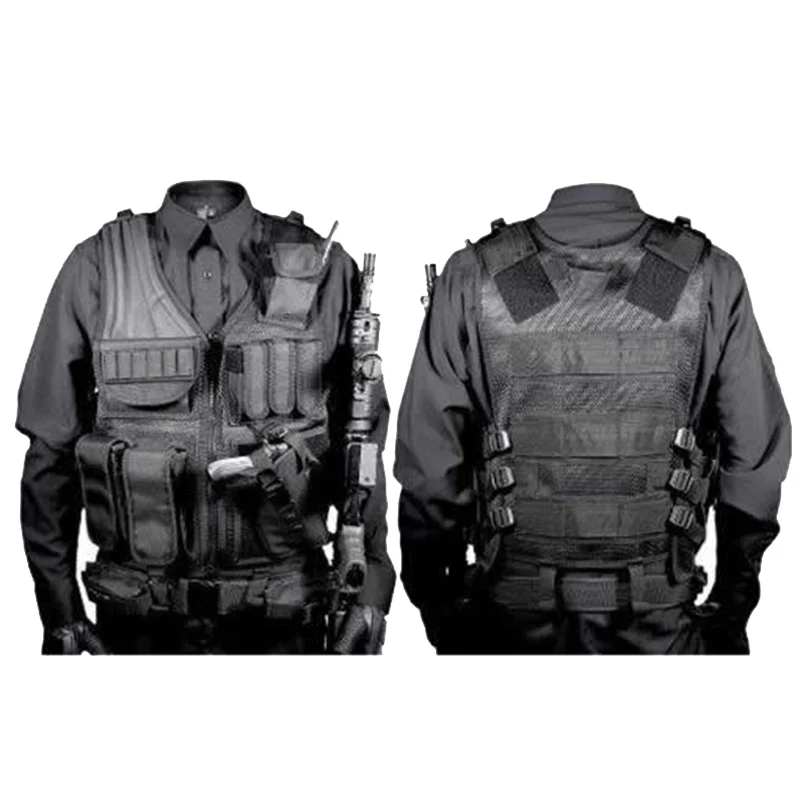 

Tactical Vest Military Equipment Hunting Vest Training Paintball Airsoft Combat Protective Molle Vest CS Wargame Adjustable Vest