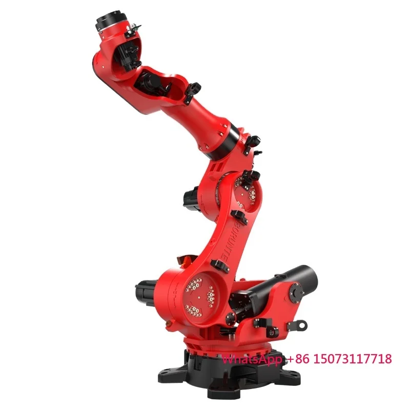 

BORUNTE High Quality with 2570 mm Arm Length Maximum Load 200kg Industrial Robot for Packaging Handing and Bending