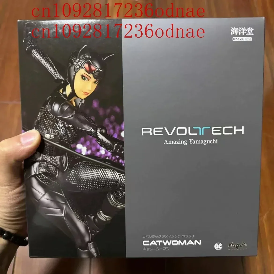 100% Original Kaiyodo Revoltech Amazing Yamaguchi Catwoman Action Figures Model Toys Collection Figura In Stock