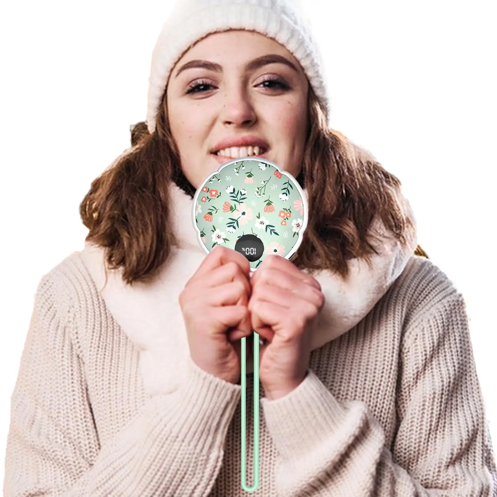 

Electric Hand Warmer 4000mAh Heater Winter 3-Levels Adjustable Fast Heating Hand Warmer For Indoor Outdoor Skiing Golf Fishing