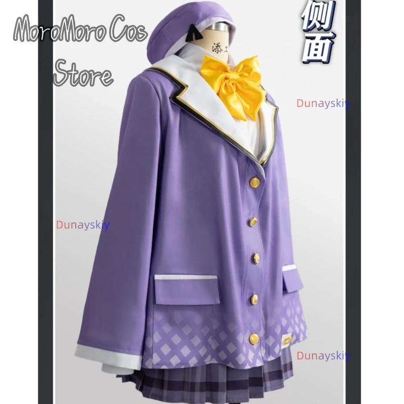 

Godss OfVctory Rei Lo Dress Cosplay Outfit High Slit Elegant Fantasy kostüm Uniform Outfit Halloween Party Role Play Full Set