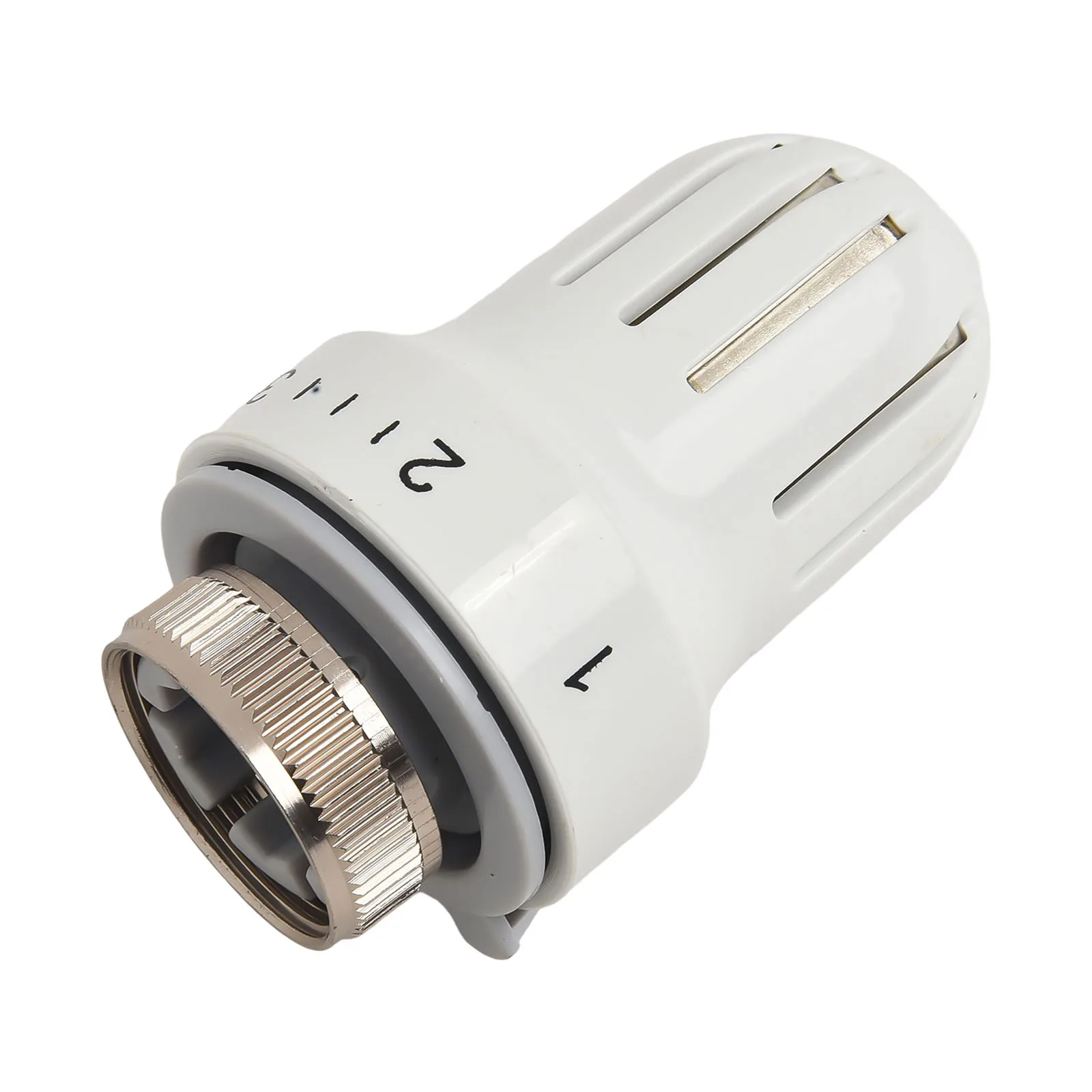 Druable High Quality Head Heater Radiator Valve Thermostatic With Frost Protection 8.7cmX3.4cm Adjustment Alloy