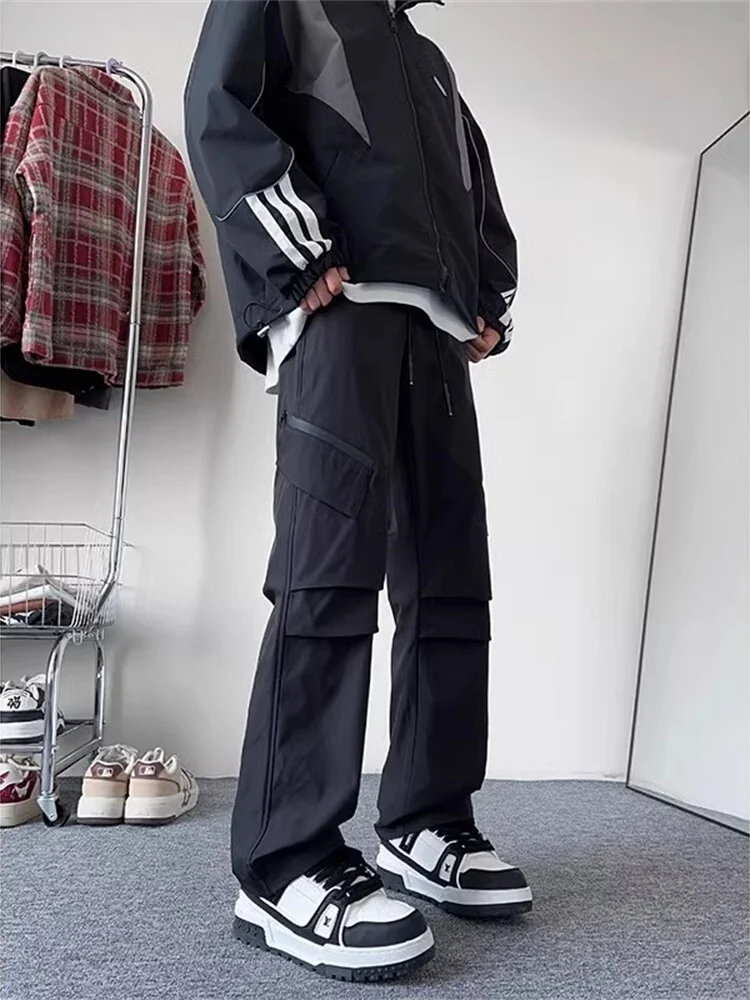 

Men's Tee-Proof Rain Class Pants Spring Autumn Design High-End Sensation Us Sle Functional Workwear Paratrooper Pants